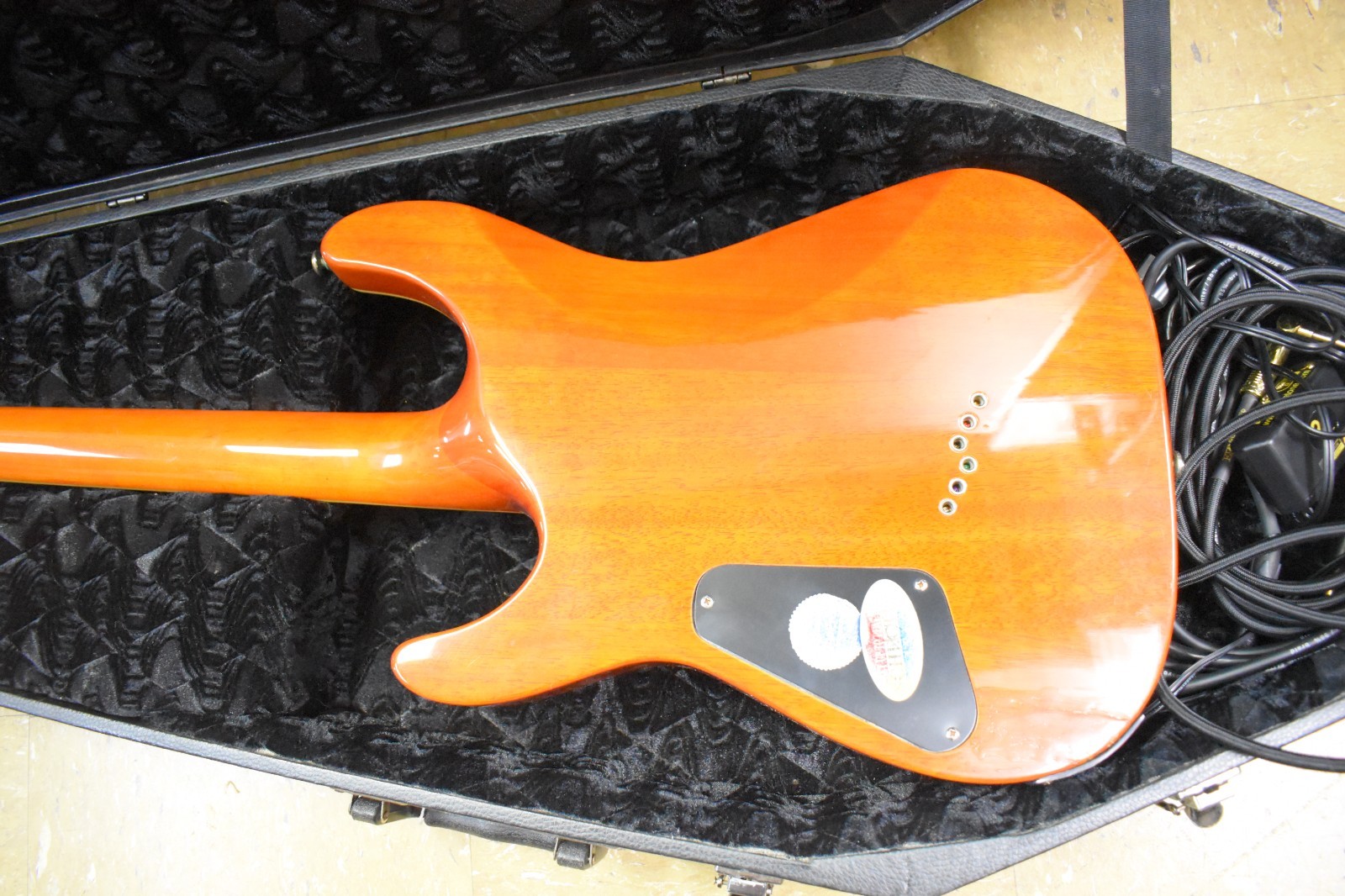 SCHECTER DIAMOND SERIES C-1 ELITE ELECTRIC GUITAR with Coffin Case