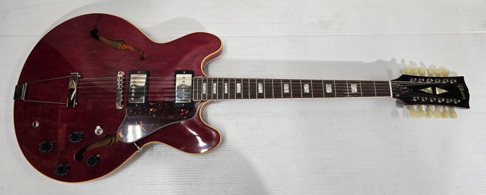 Vintage 1968 Gibson ES-335 TDC 12-String Electric Semi-Hollow Guitar Cherry
