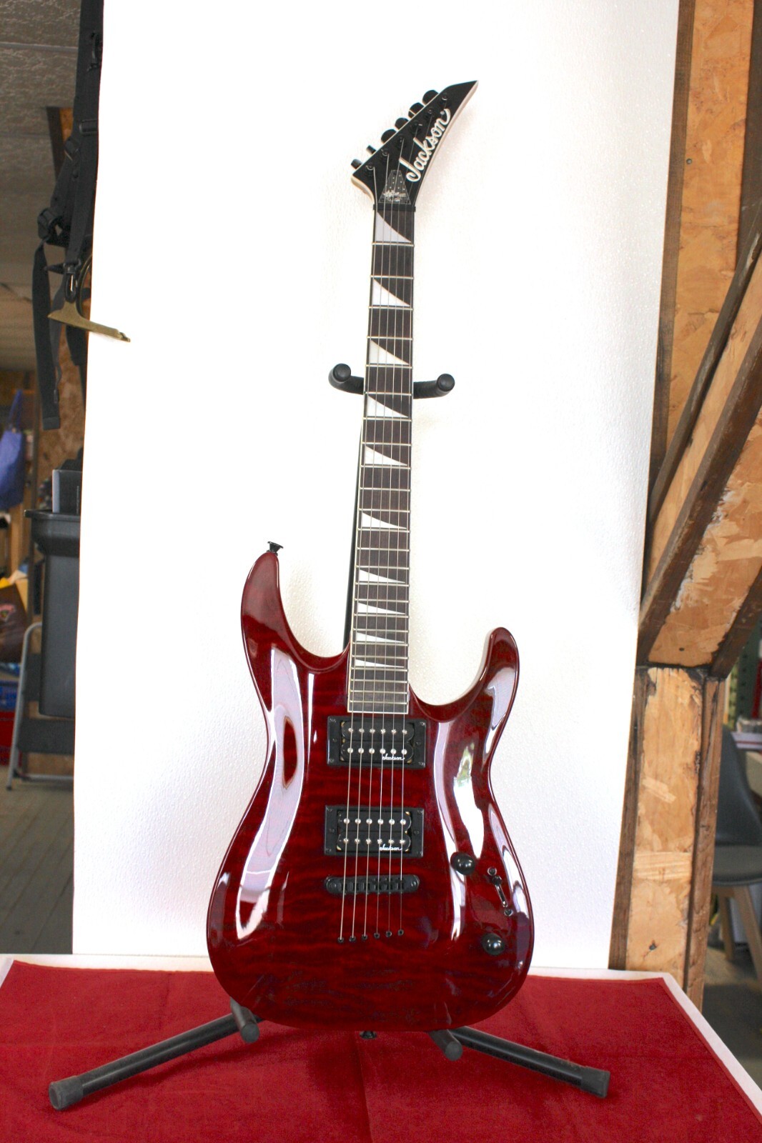 2021 Jackson JS Series Dinky® Arch Top JS32TQ DKA With Gig Bag