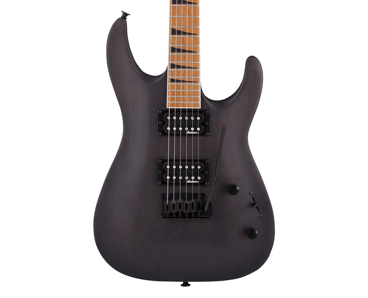 Jackson JS Series JS24 Dinky Arch Top DKAM Guitar – Black Stain