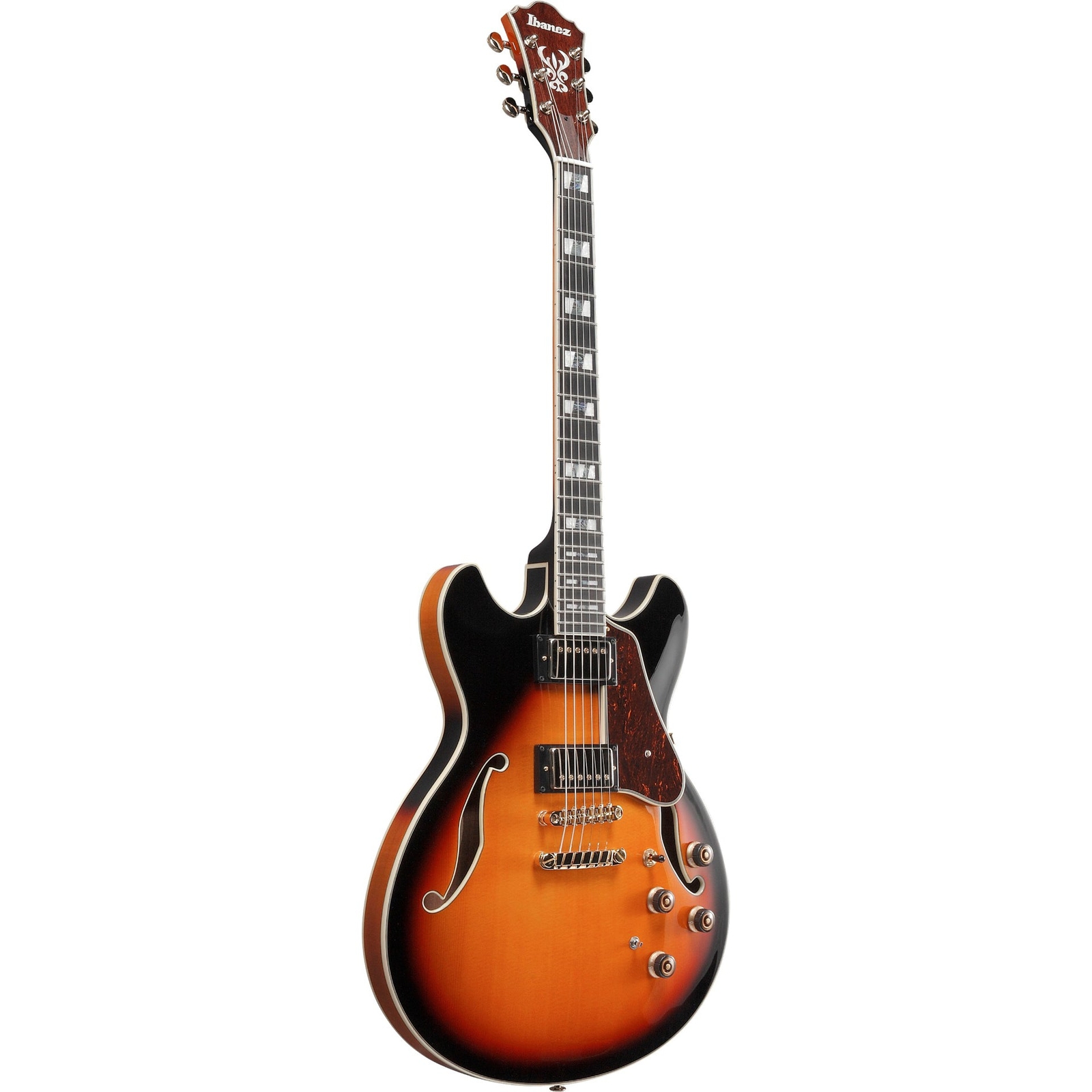 Ibanez AS113BS AS Artstar Semi-Hollow Electric Guitar – Brown Sunburst