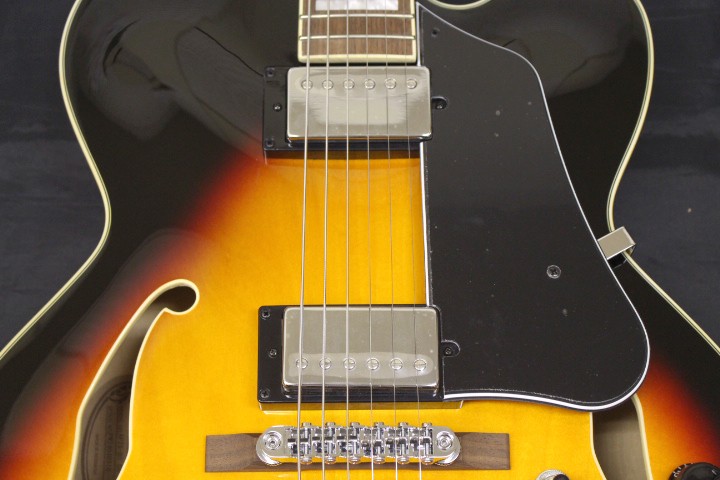Electric Guitar Ibanez AF75 BS Full Hollow Sunburst S/N PW24040316
