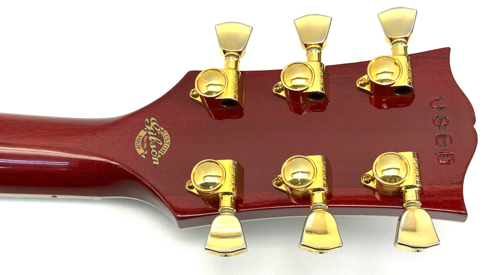 2005 Gibson Les Paul Custom Shop Electric Guitar Heritage Cherry Sunburst #37