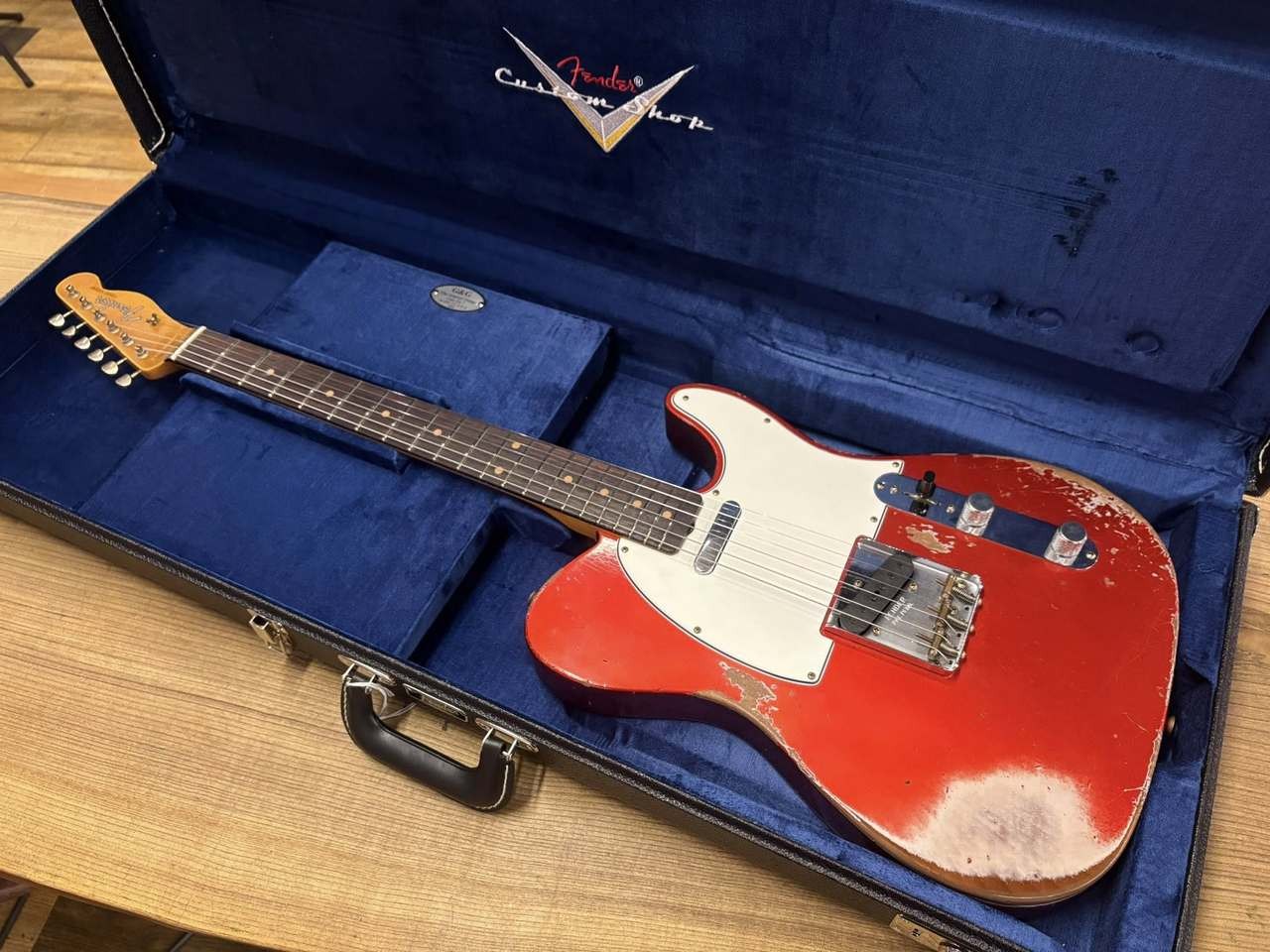 Fender Custom Shop 61 Telecaster Heavy Relic Faded Aged Candy Apple Red 2025