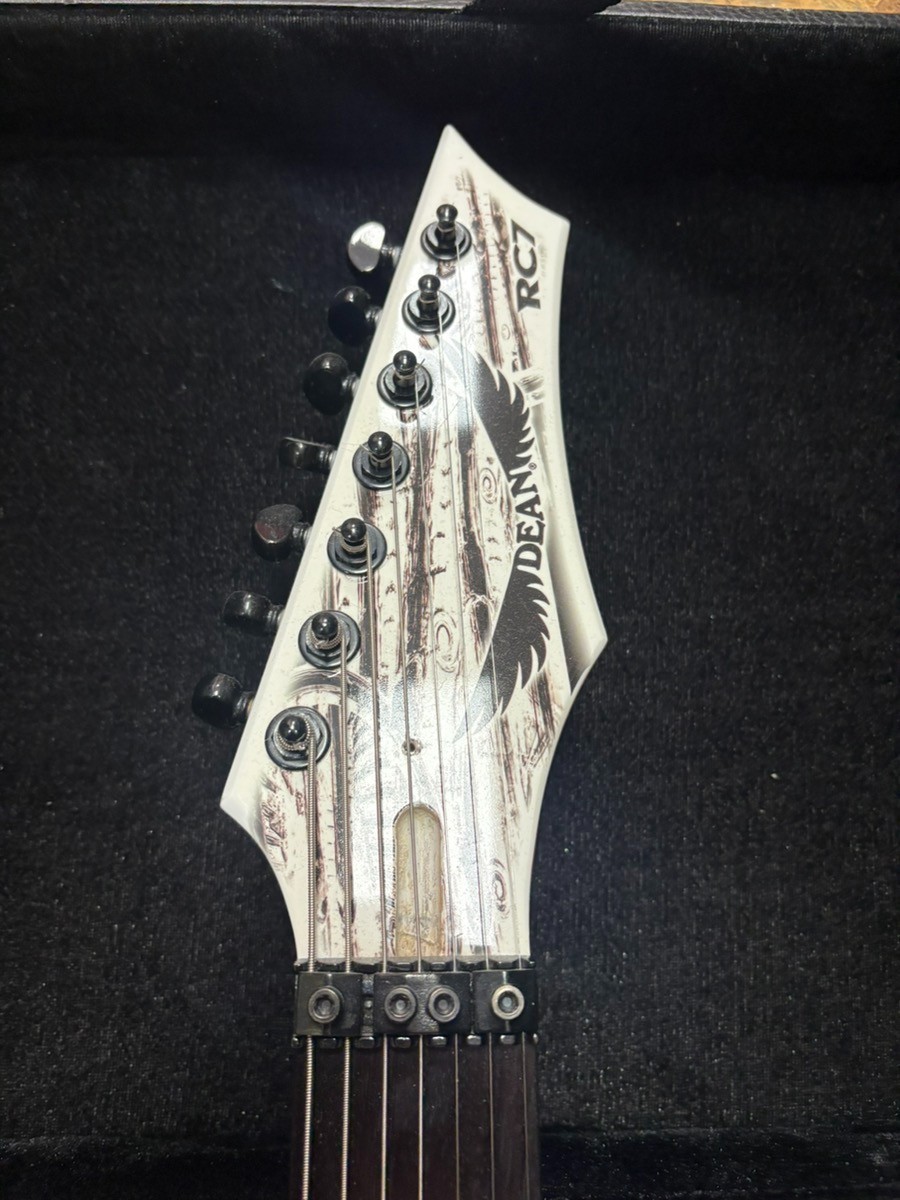 2012 Dean Guitars RC7 Wraith Rusty Cooley Import Seymour Duncan + Original Case