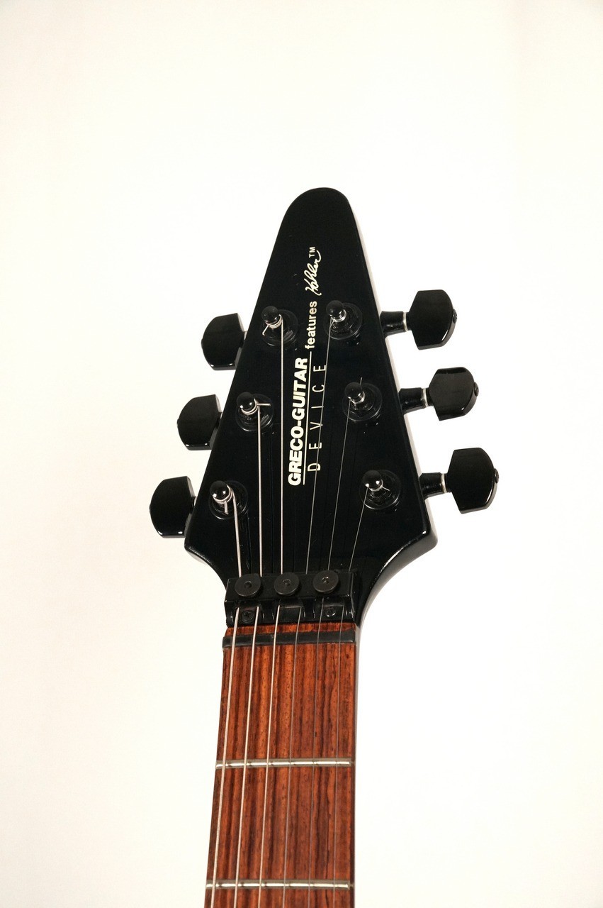 Greco MTV-80 Red Black Hardware Made in Japan 1984 FV Type Solid Electric Guitar