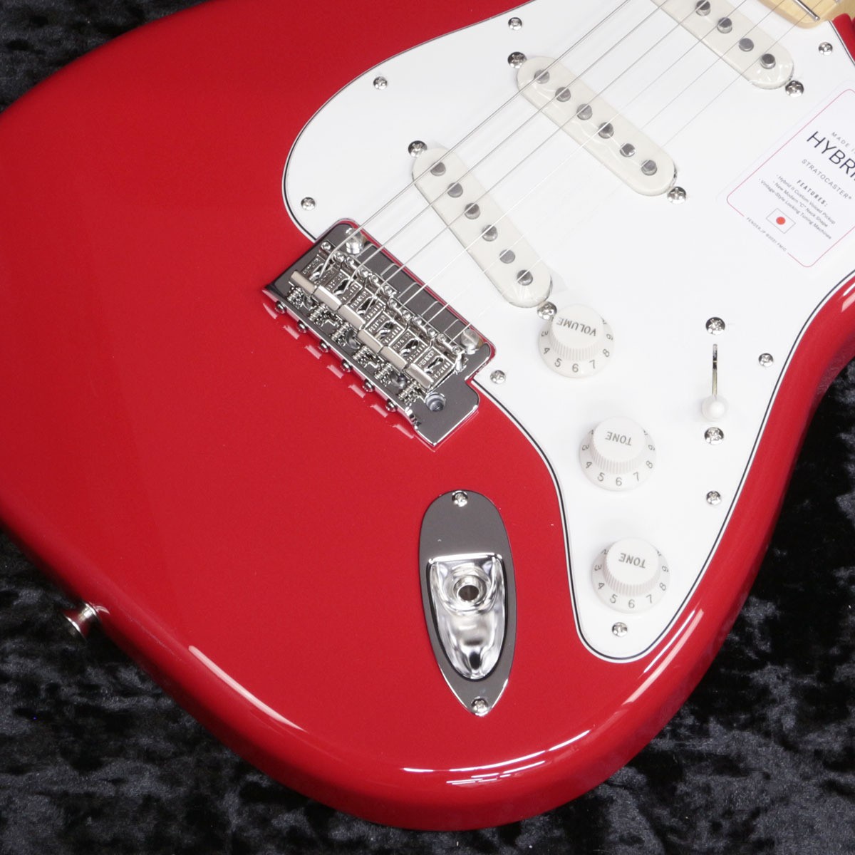 Fender Made in Japan Hybrid II Stratocaster Maple FB Modena Red JD26001780 3.4kg