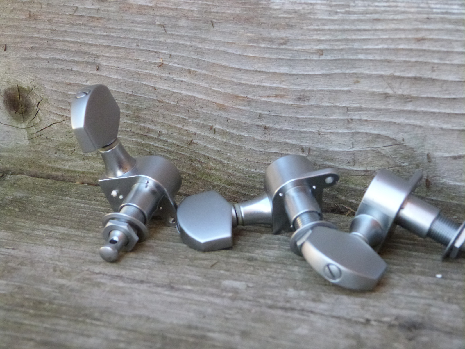 Schaller Ovation 3/3 pewter gears full size NOS