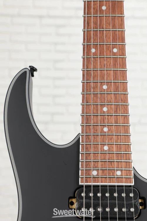 Ibanez RG7420EX 7-string Electric Guitar – Black Flat
