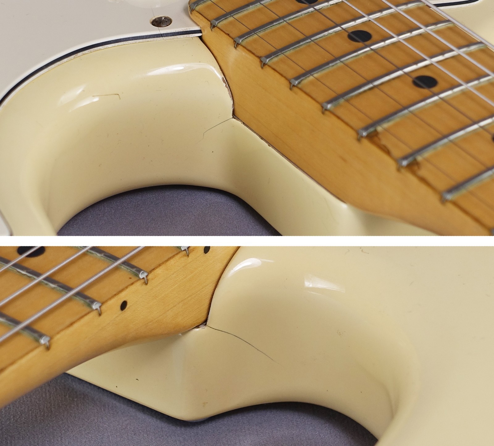 1992 Fender Stratocaster Plus Olympic White with Original Hardshell Case