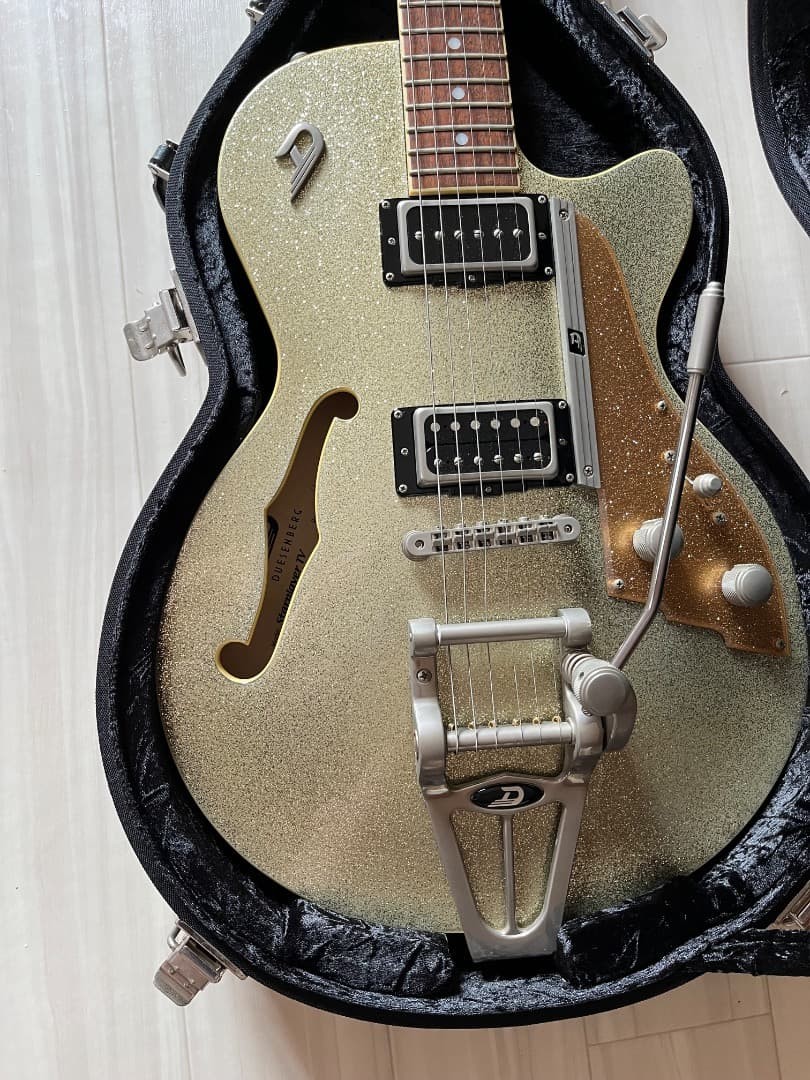 Duesenberg Starplayer TV Gold Top / Electric Guitar w/ Original HC made in 2013
