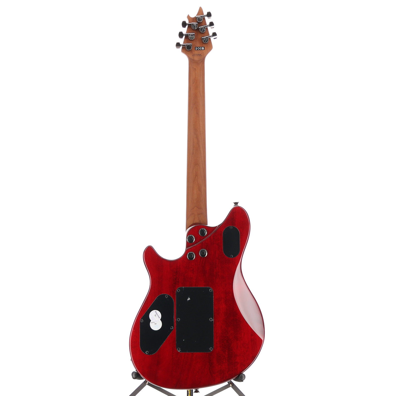 EVH Wolfgang WG Standard QM, Baked Maple Fingerboard, Wine Red (RP)