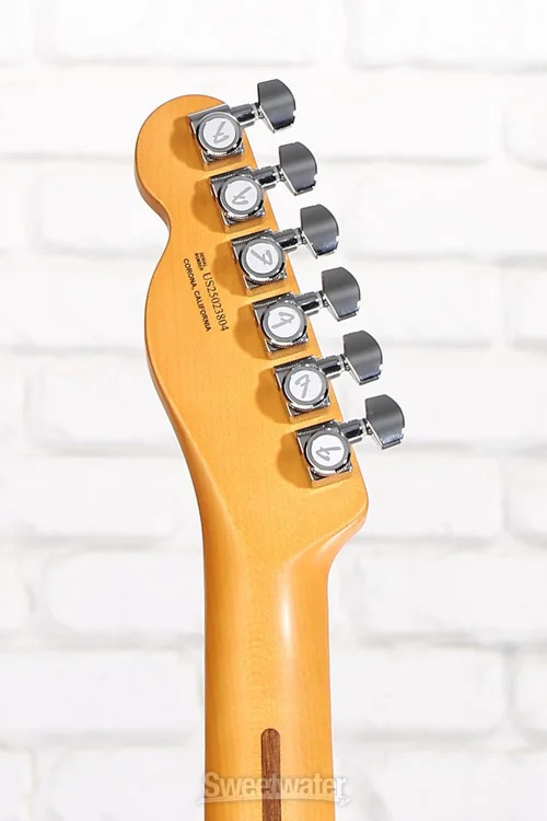 Fender American Ultra II Telecaster Electric Guitar – Sinister Red with Maple