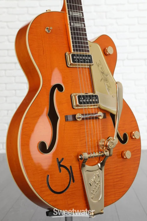Gretsch G6120T-55GE Vintage Select 1955 Chet Atkins – Western Orange Stain,