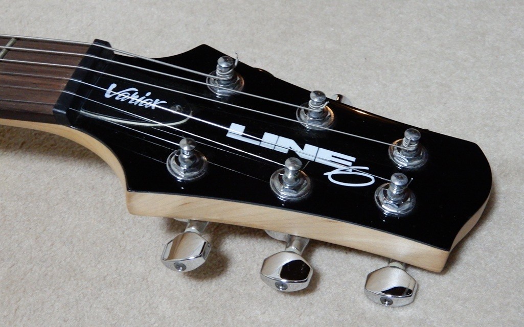 Electric Guitar Line 6 Variax 500 Modeling Black with Soft Case