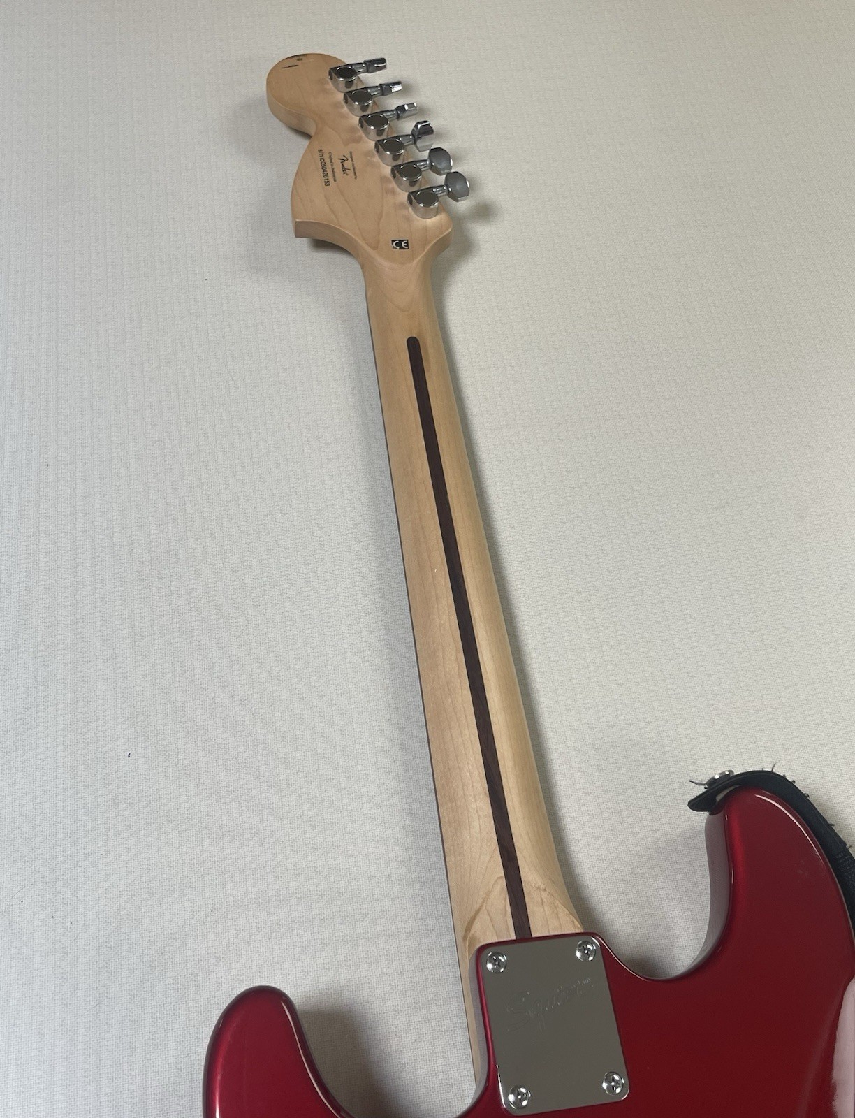 Squier By Fender Stratocaster Electric Guitar – Red