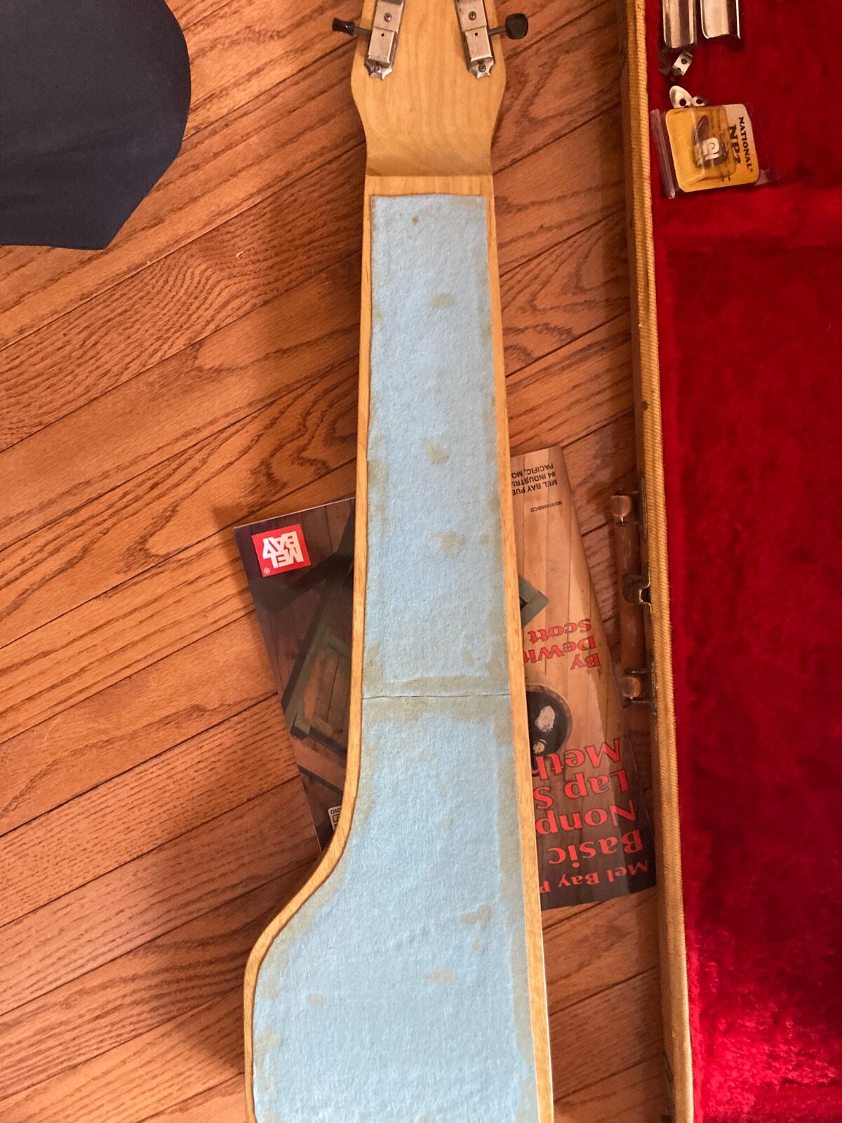 Vintage Korina 1961 Gibson Skylark lap steel guitar