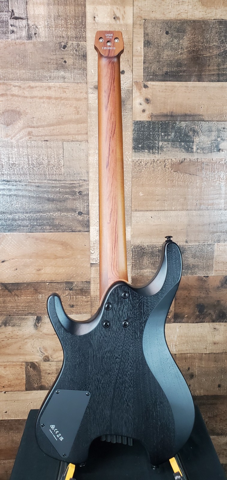 Ibanez Iron Label QX52B Electric Guitar – Weathered Black, Free Ship, 110