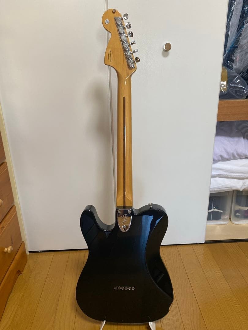 Fender Mexico Telecaster Deluxe Seymour Duncan Pickup Black 44.8 in Soft Case