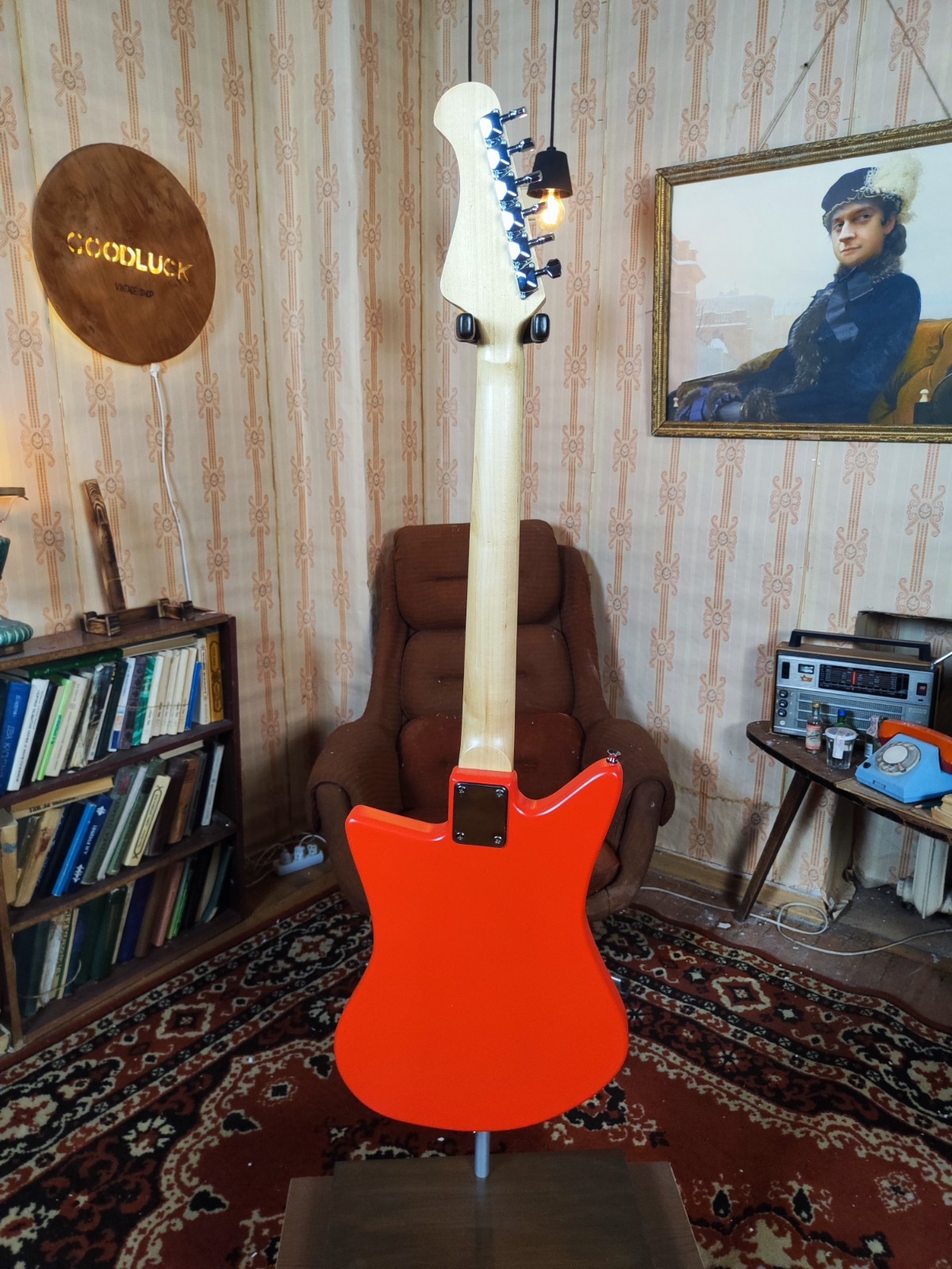 Odessa Offset Electric Guitar Rare Vintage Retro Eastern Europe Jazz Style