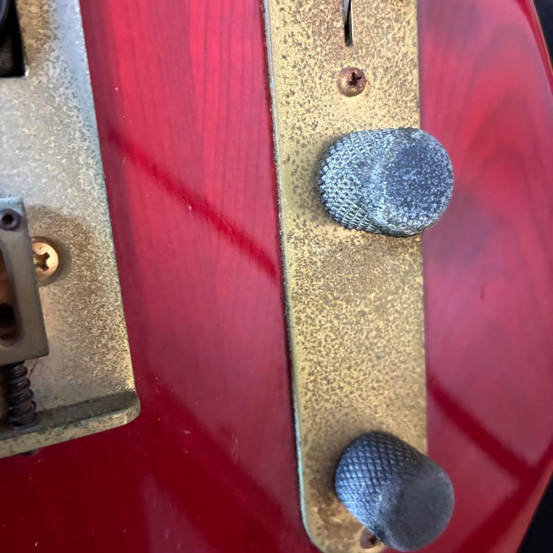 Electric Guitar Bill Lawrence BKIM-60G Kaori Model 1990 Red Gold MIJ