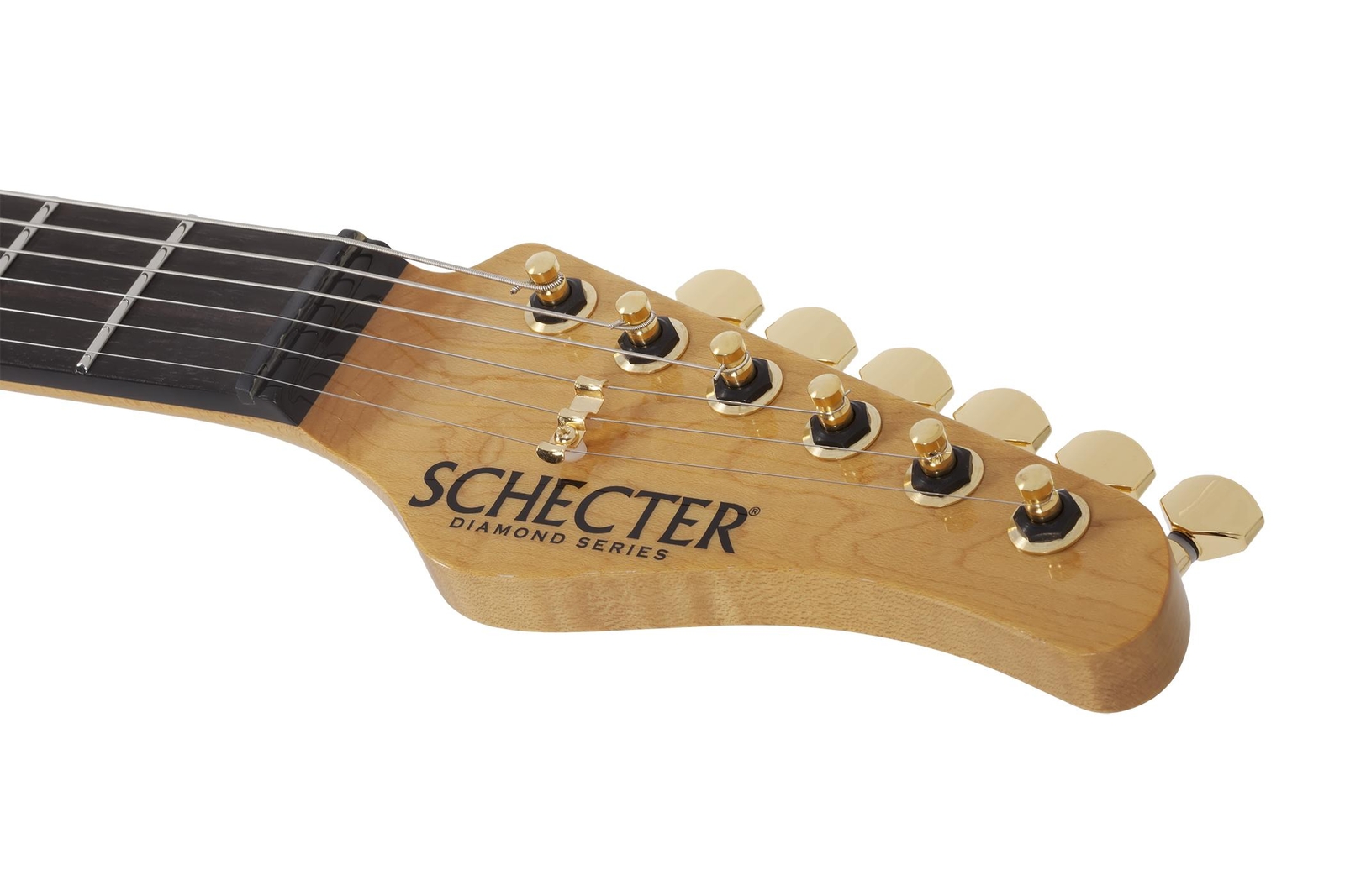 Schecter California Classic Solidbody Electric Guitar – Trans Amber