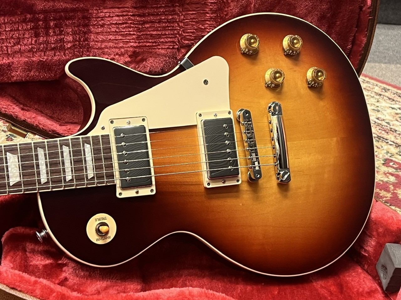 Gibson Les Paul Standard ’50s Plain Top Bourbon Burst #233650002 4.48kg Guitar