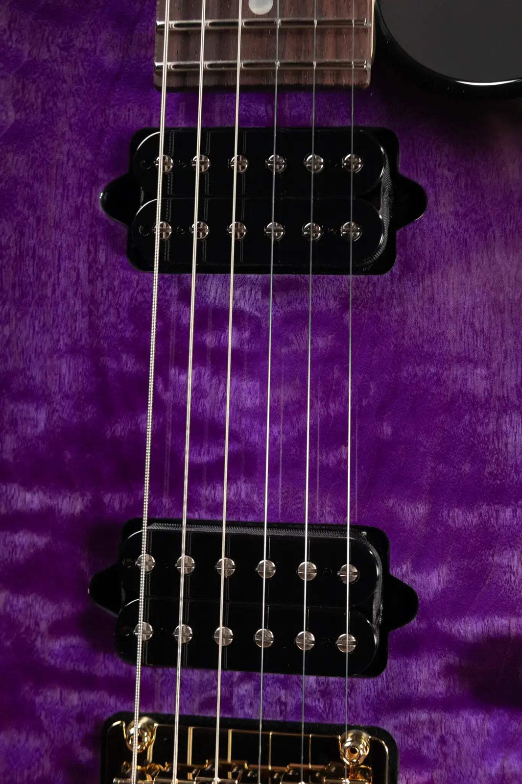 Suhr Standard Thin Burst Limited Edition Electric Guitar – Trans Purple with Gig