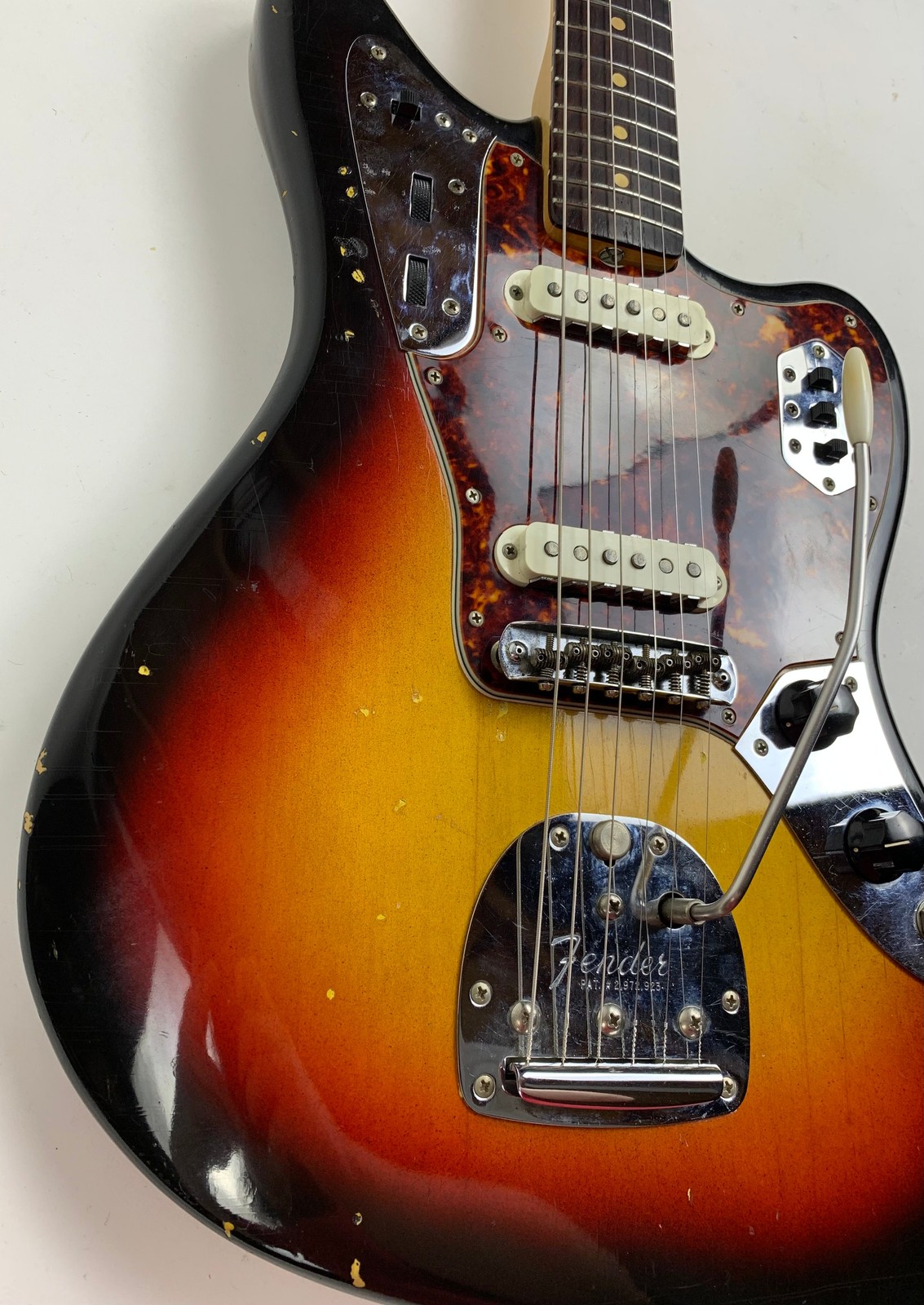 1963 Fender Jaguar Sunburst w Original Case | Pre-CBS Offset CLEAN Vintage