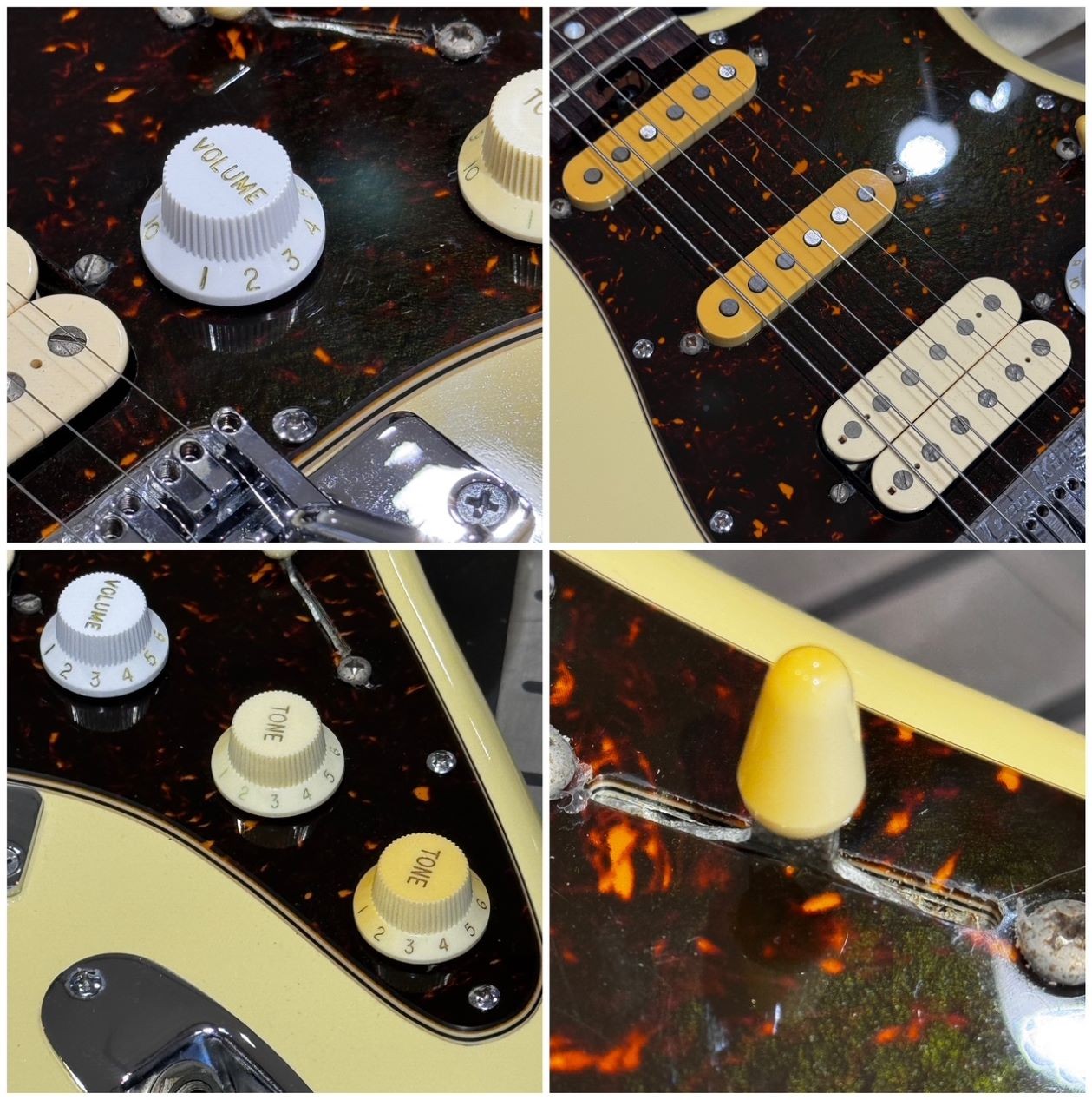 Used Sago Sonia Japan Yellow Electric guitar 22 Frets 6 Strings