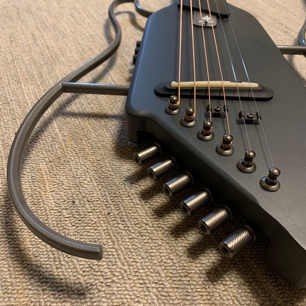 Donner HUSH-I Headless Electric Travel Guitar Silent Guitar