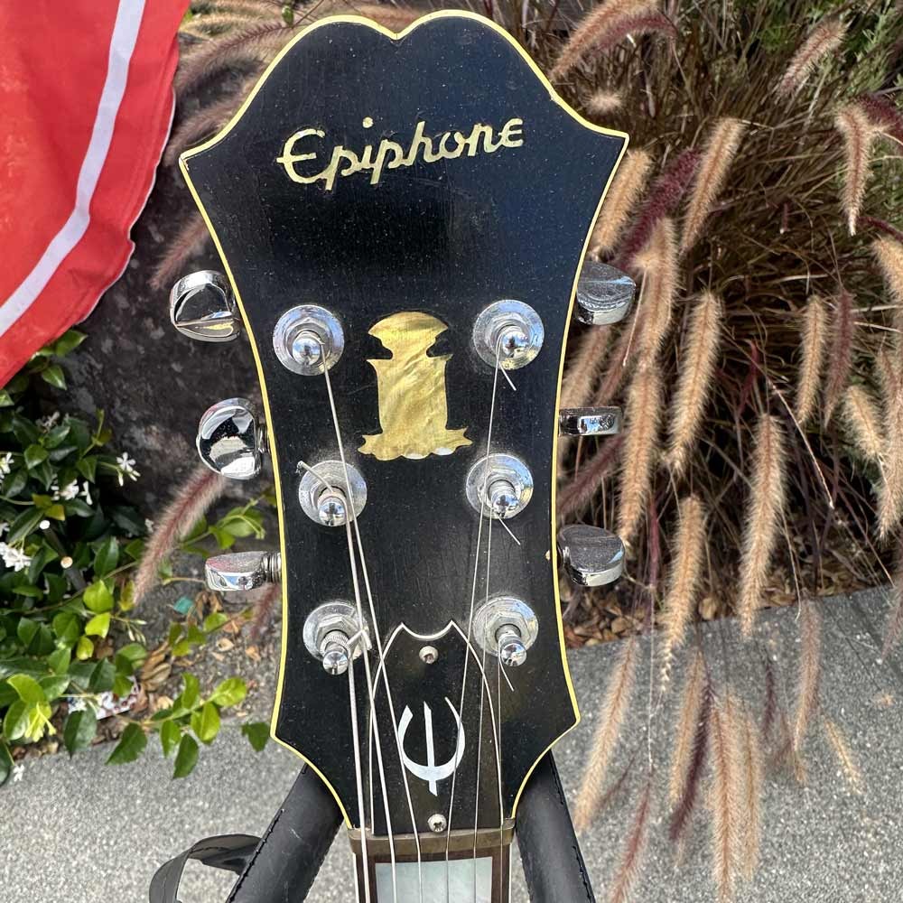 Epiphone 1964-1966 E-252 Broadway Vintage Archtop Hollowbody Electric Guitar w/