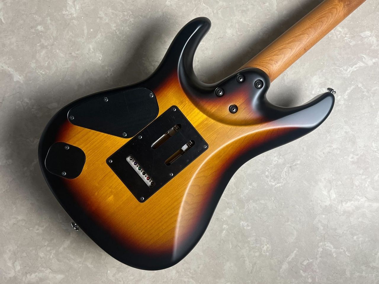 Ibanez AZ2402 Tri Fade Burst Flat Electric Guitar Stainless Fret Used