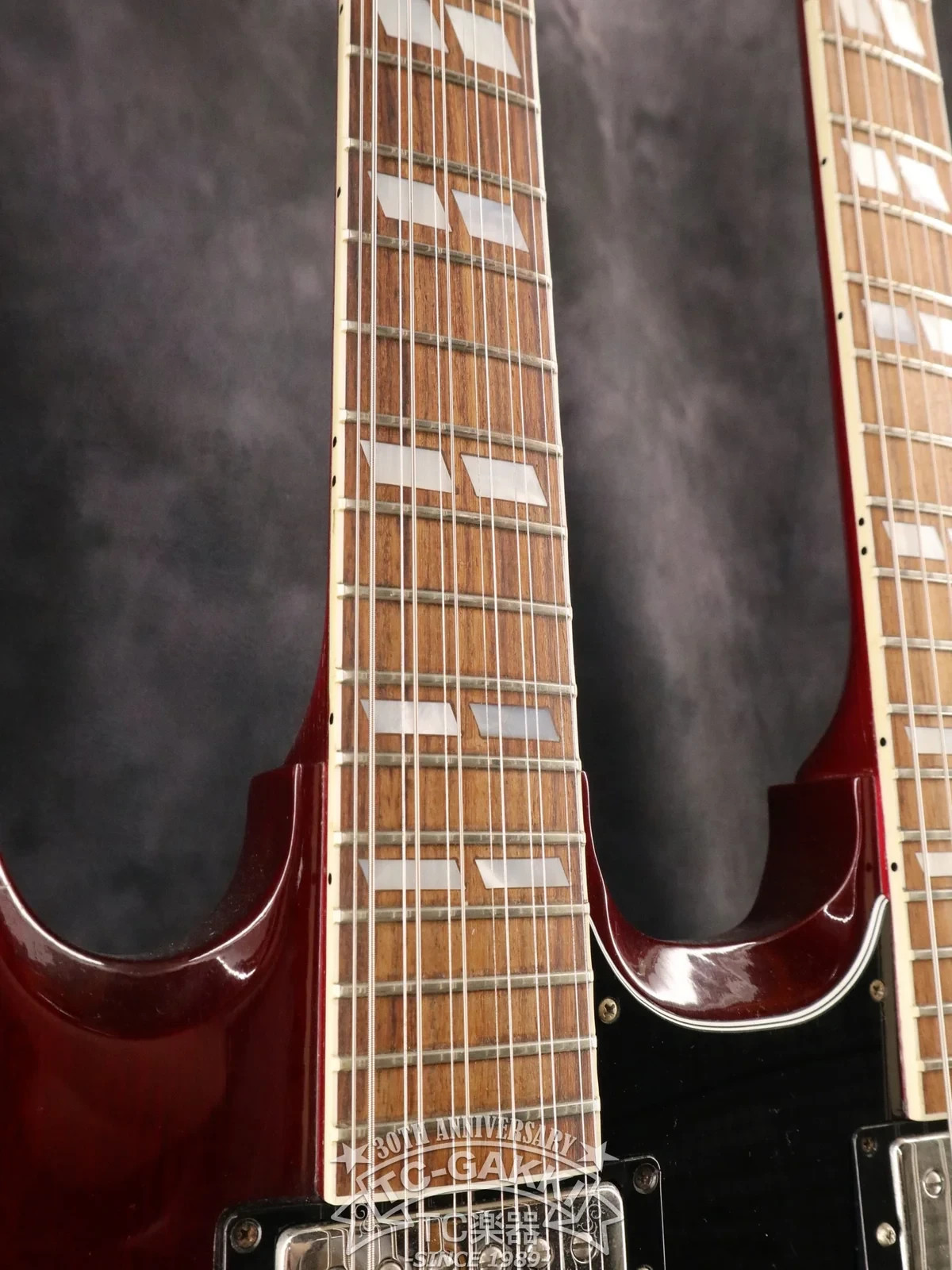 Gibson EDS-1275 Double Neck Heritage Cherry USA 1991 SG Solid Electric Guitar