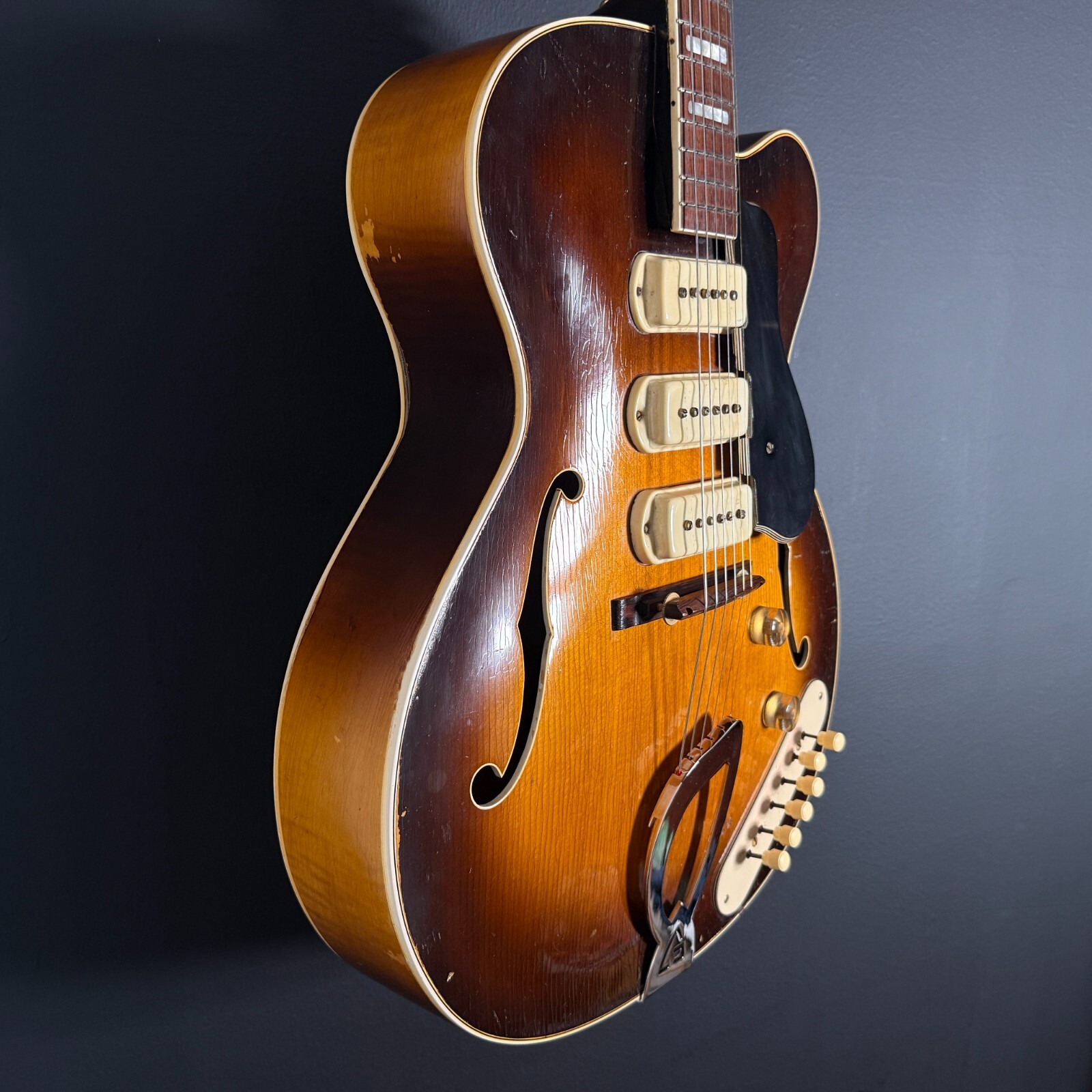 1954 Guild X-350 Stratford Electric Archtop – Very Early Example