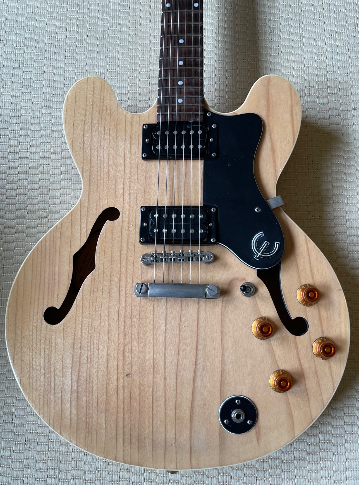 Epiphone ES-335 DOT Electric Guitar – DOT/NA Natural