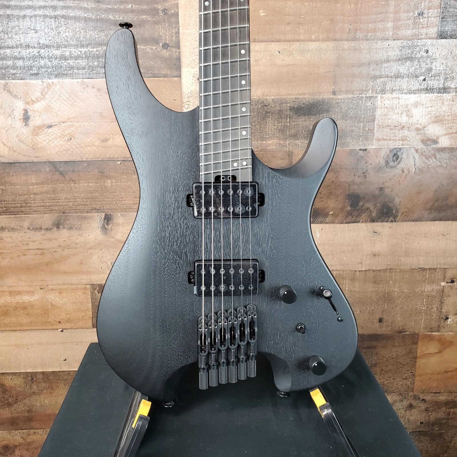 Ibanez Iron Label QX52B Electric Guitar – Weathered Black, Free Ship, 110