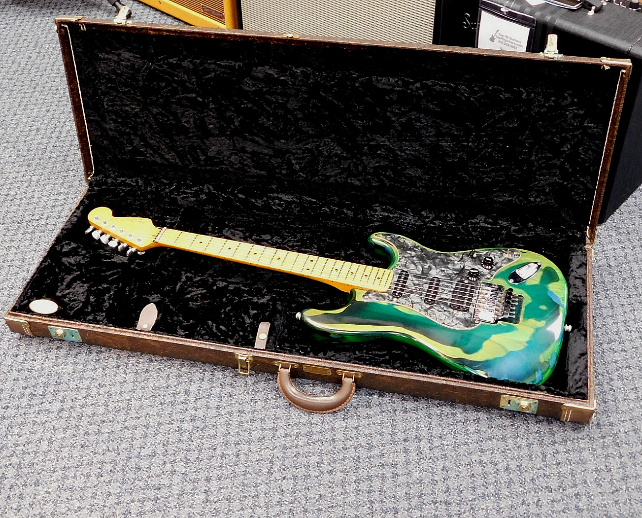 Vintage 1991 Fender Strat Plus Electric Guitar w/Case! Heavily Modded! VERY NICE