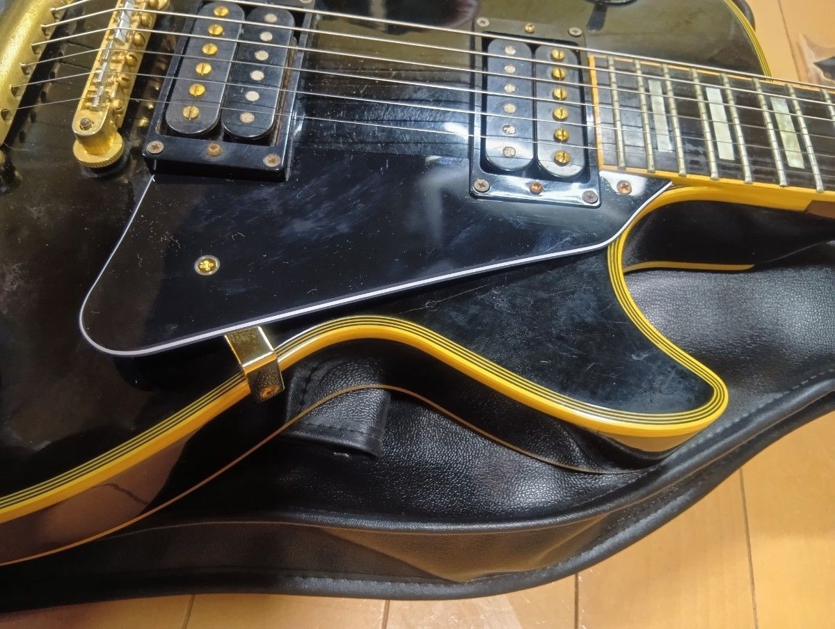 Greco Les Paul Custom Type Electric Guitar Soft Case MIJ Vintage Japan
