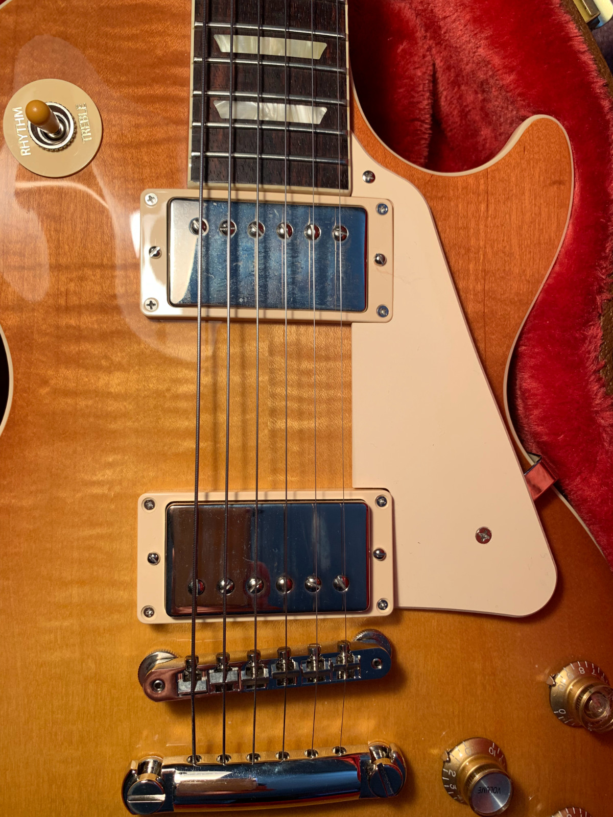 gibson les paul std ’60s, unburst Fixed Bridge Electric Rhythm Hard-shell Case