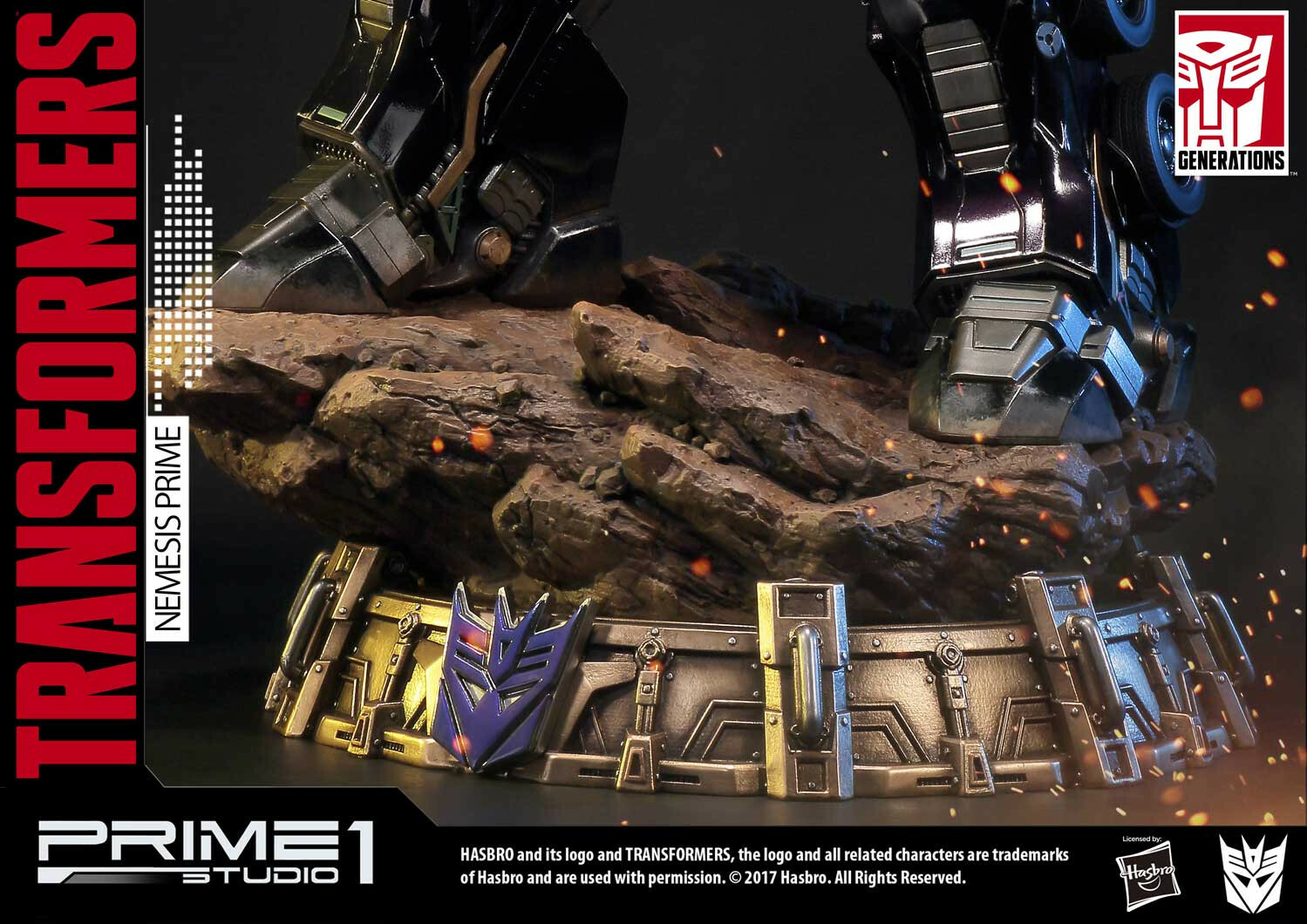 PRIME 1 STUDIO Transformers GENERATION NEMESIS OPTIMUS PREMIUM STATUE Figure