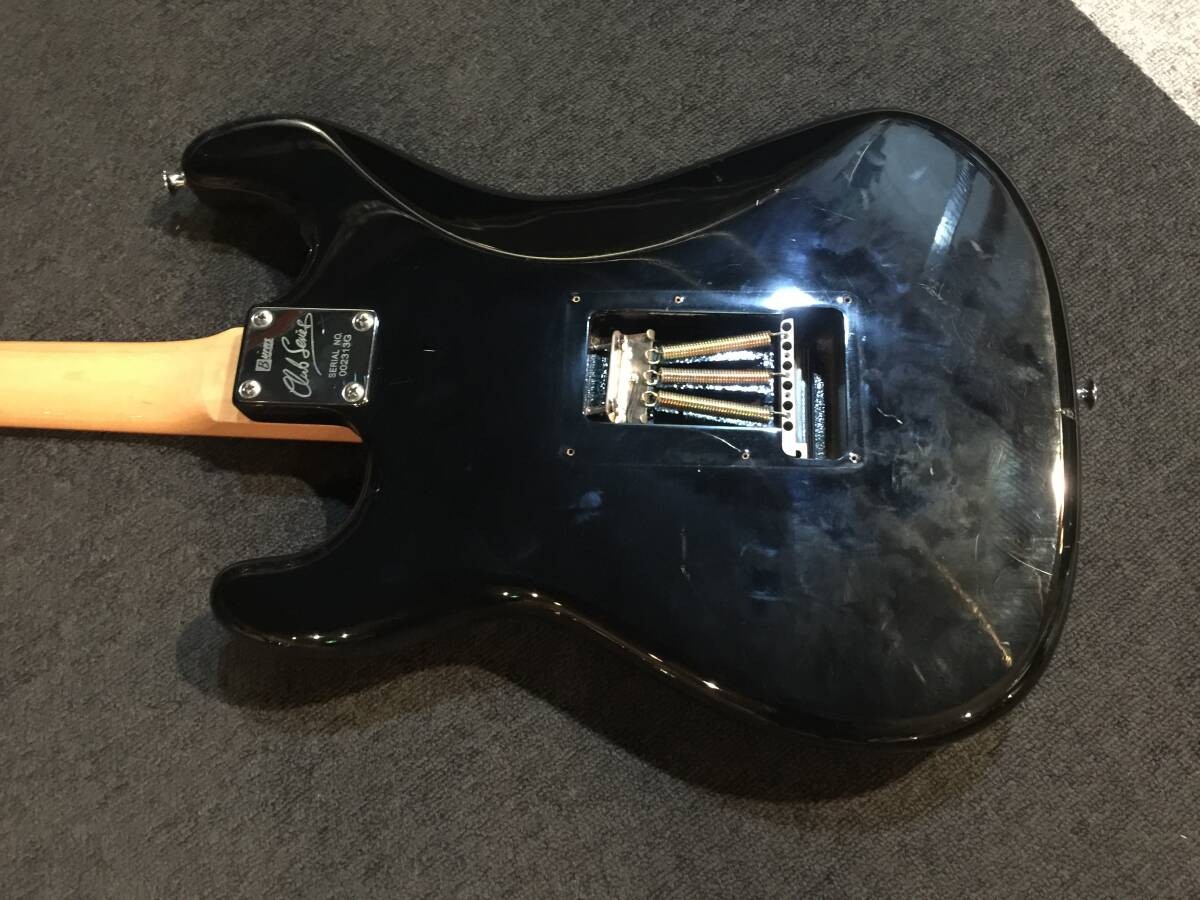 Rare Burns London Cobra DX Black Electric Guitar Discontinued Very Good Used