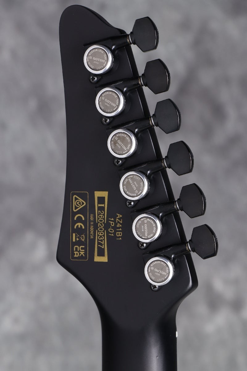 Ibanez / AZ41B1-BKF (Black Flat) [IRON LABEL] SPOT Model