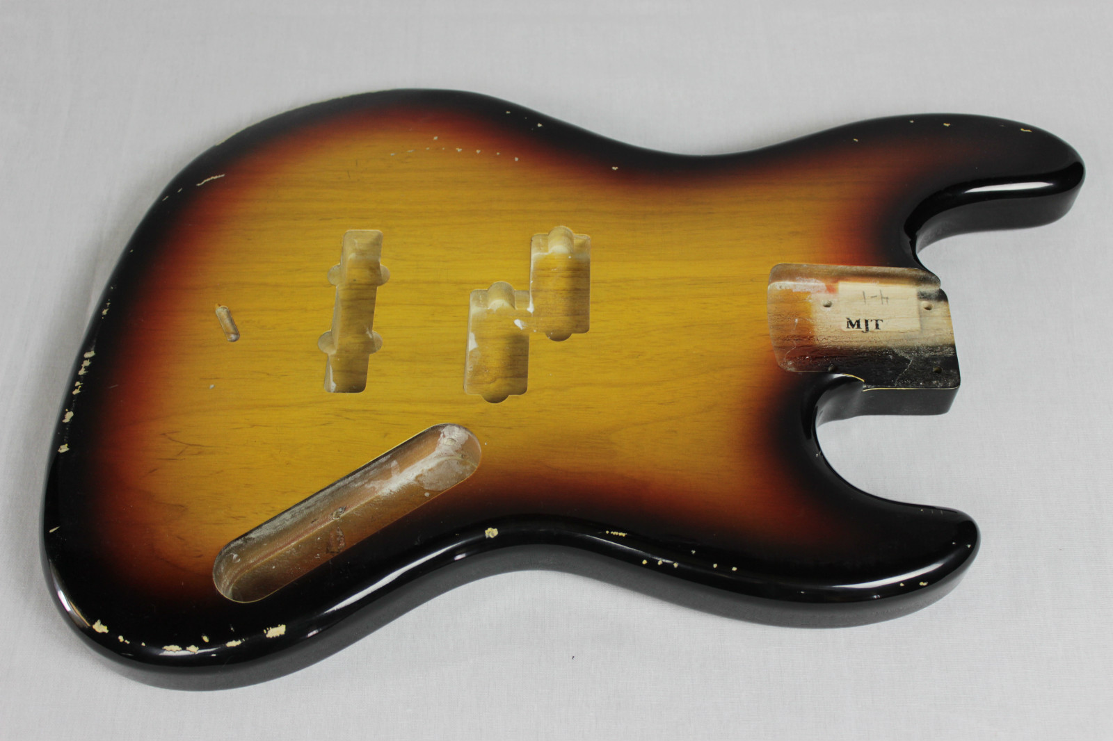 MJT Official Custom Order Vintage Aged Nitro Finish Guitar Bass Body Mark Jenny