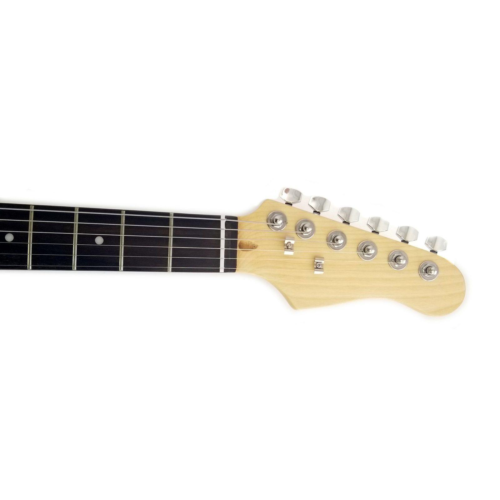 Zenison 6 String ELECTRIC GUITAR 6-String Right Handed Solid Body BLACK