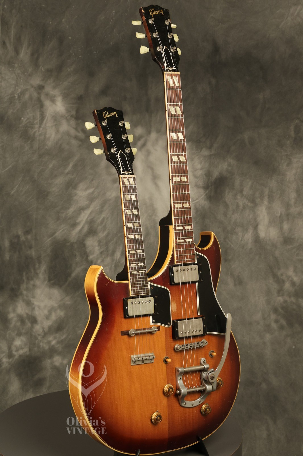 1959 Gibson Double Mandolin EMS-1235 Doubleneck w/factory Bigsby Sunburst