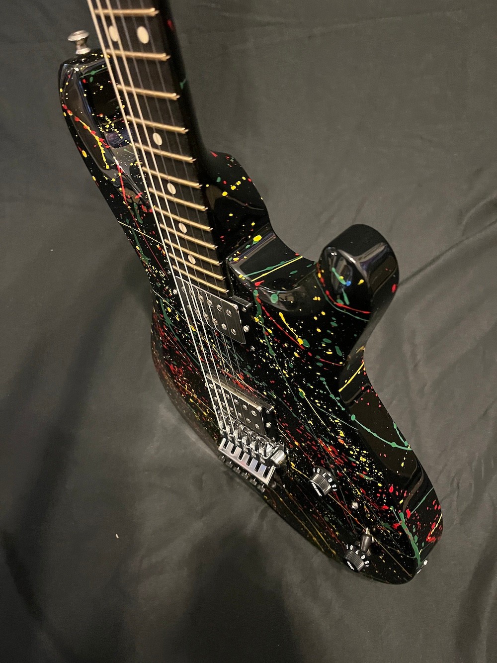 2023 Knaggs Severn XF Trembuck Black Splatter Guitar W/OHSC-MINT!