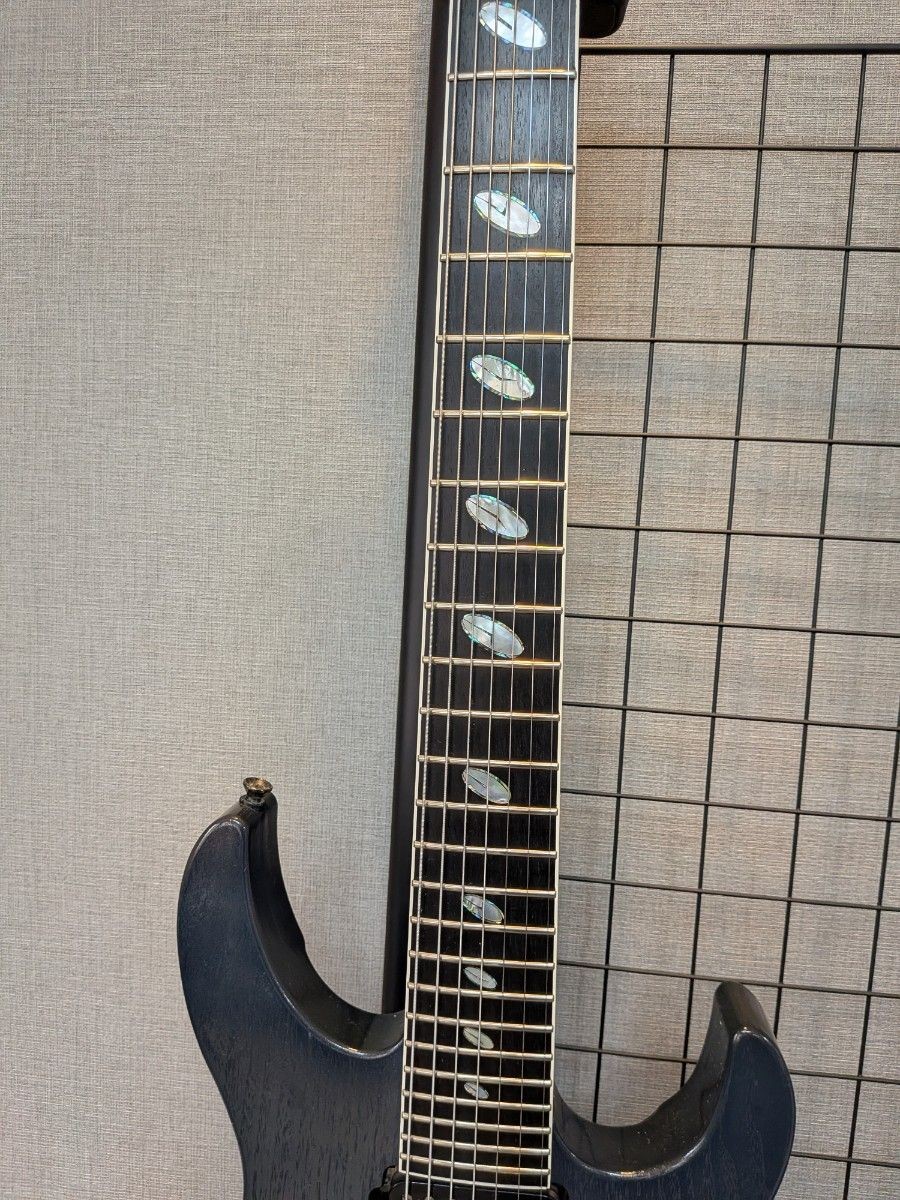 Caparison Dellinger 7 FX-WM Electric Guitar Ebony 24F 648mm Scale Good Condition