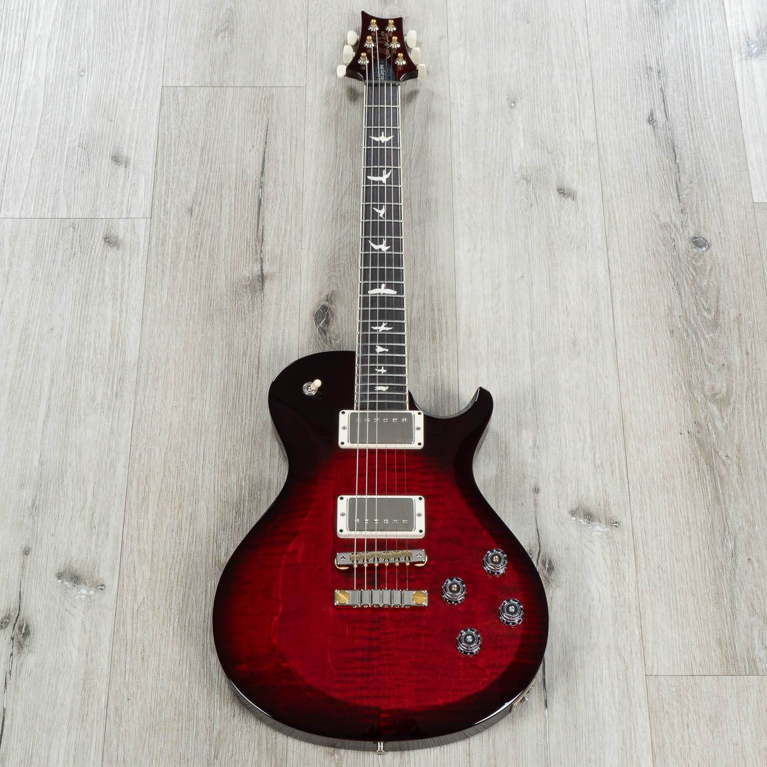 PRS Paul Reed Smith S2 McCarty 594 Singlecut Guitar, USA Pickups, Fire Red Burst