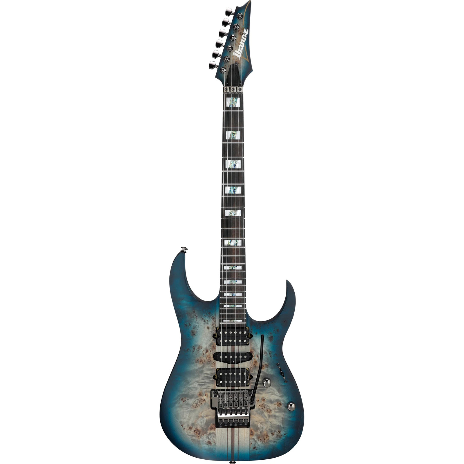 Ibanez RG Premium 6-String Electric Guitar – Cosmic Blue Starburst Flat